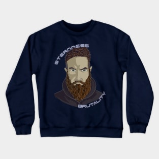 A man with a beard Crewneck Sweatshirt